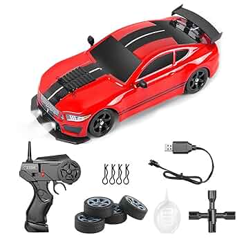 ماشین کنترلی دریفت دودزا طرح ford mustang