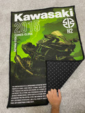 فرش موتور طرح kawasaki ninja h2