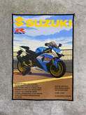 فرش موتور طرح Suzuki gsxr 1000