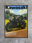 فرش موتور طرح Kawasaki z1000