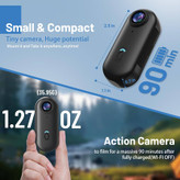دوربین بدنی ورزشی 4k با پک کامل