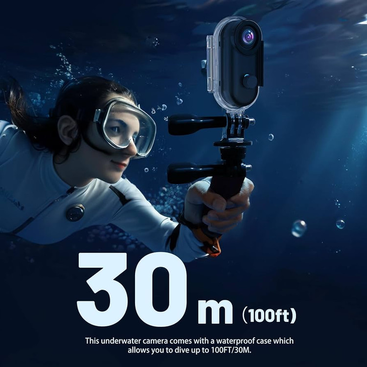 دوربین بدنی ورزشی 4k با پک کامل