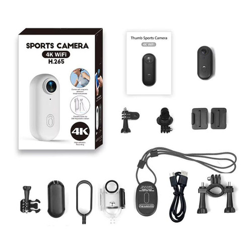دوربین بدنی ورزشی 4k با پک کامل